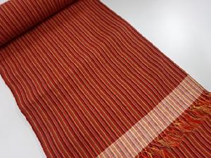 アンティーク　正絹　紬　着尺反物